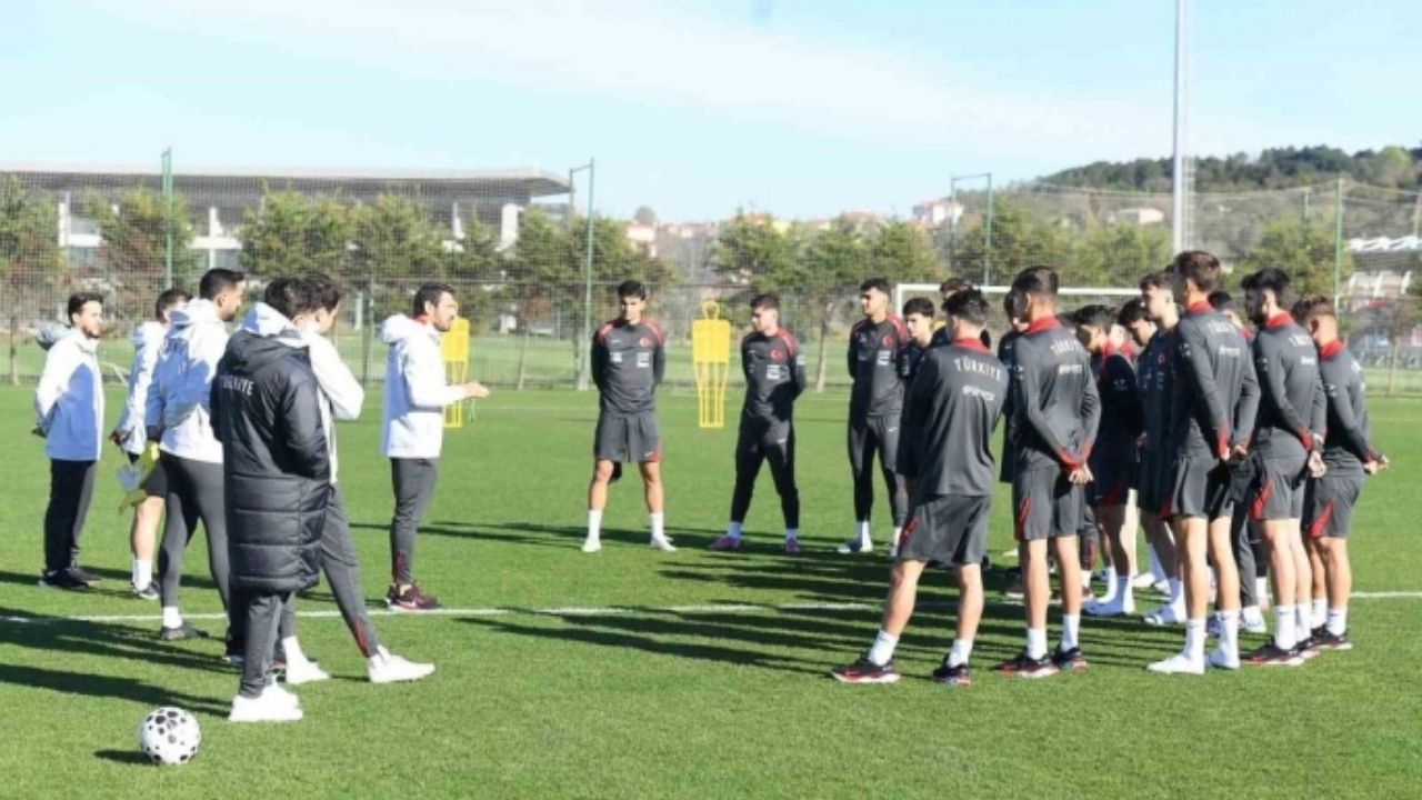 Ümit Milli Takımı, Litvanya Maçı için Antrenmanlara Başladı