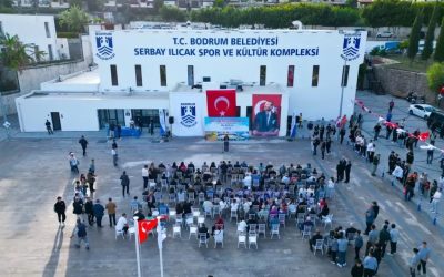 Yenilenen Serbay Ilıcak Kültür ve Spor Kompleksi Bodrum’da