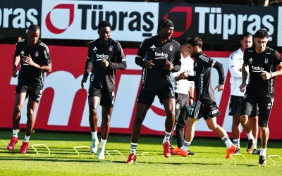 Beşiktaş, Samsunspor Maçı İçin Çalışmalarını Sürdürüyor