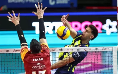 Fenerbahçe Medicana, Galatasaray karşısında 3-2 kaybetti.