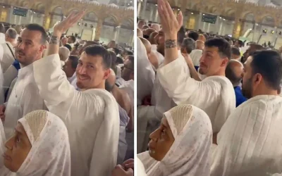 Mert Hakan Yandaş’ı Umre’de gören kişi şaşkına döndü!