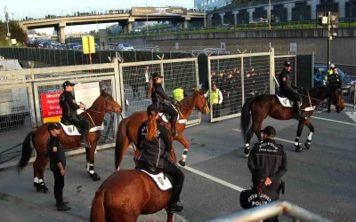 TS Taraftarları GS Maçında Coşkulu!