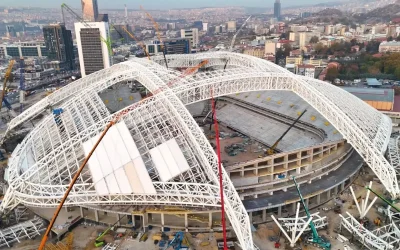 19 Mayıs Stadyumu’nun İnşaatı Hızla Devam Ediyor! Uluslararası Standartlara Ulaşacak.
