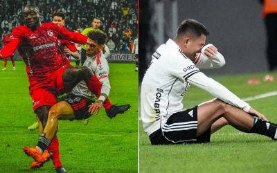 Beşiktaş’a İki Futbolcusundan Kötü Haber: Cengiz Ünder ve Jota Silva Sakatlandı