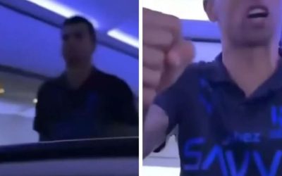 Joao Cancelo, uçakta kendisini izinsiz kayda alan yolcuya tepki gösterdi