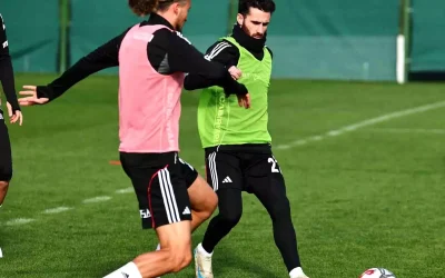 Rafa Silva, Beşiktaş’a katıldı ve antrenmanlara başladı.