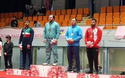 Seymen Berke Nergiz, İşitme Engelliler Yaz Olimpiyatları’nda bronz madalya kazandı.