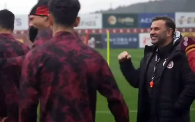 Okan Buruk’un Fenerbahçe antrenmanında taraftarı çıldırtan hareketi