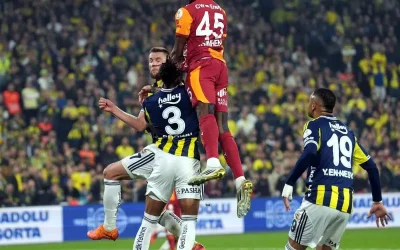 Fenerbahçe – Galatasaray Derbisinde İlk Yarıda 0-1 Galatasaray Önde