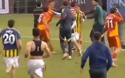 U19 Paf Ligi’nde Fenerbahçe-Galatasaray Derbisinde Kavga Çıktı!